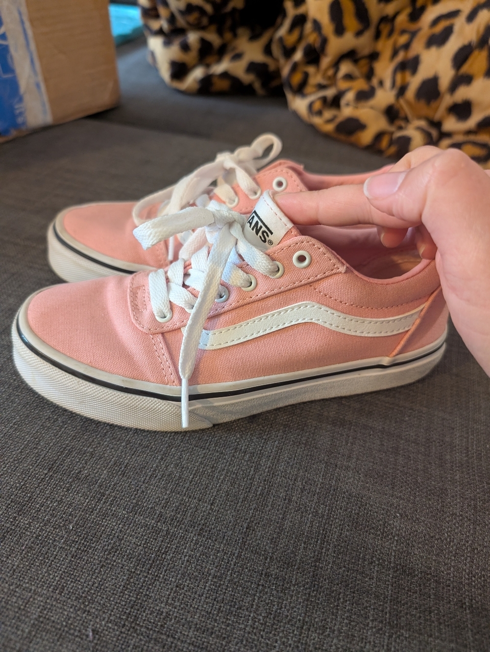Girls Pink Van's Shoes!